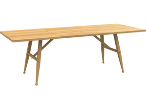 SERENGETI - Rectangular teak garden table - Table by JANUS et Cie