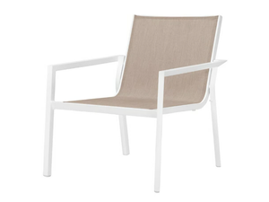 TRIG - Garden stackable easy chair with armrests - Armchair by JANUS et Cie