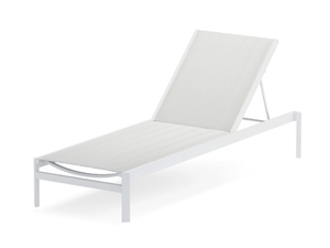 BISTRO - Recliner aluminium sun lounger - Armchair by Jardinico