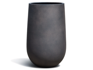CURVO - High concrete garden vase - Styling by Jardinico