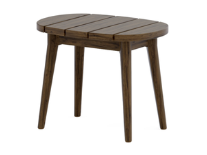 LEGNA - Low teak garden side table - Side table by Jardinico