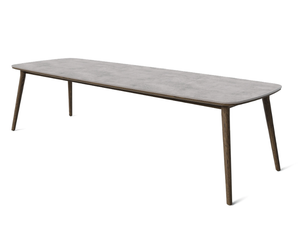 LEGNA - Rectangular ceramic dining table - Table by Jardinico