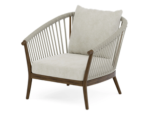 LEGNA - Upholstered acrylic garden armchair - Armchair by Jardinico