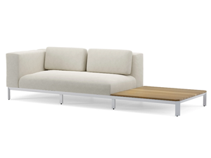MAUROO - 2 seater sectional acrylic garden sofa - Sofa by Jardinico
