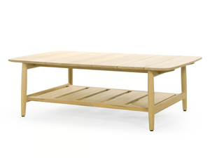 NOA - Rectangular teak garden side table - Side table by Jardinico