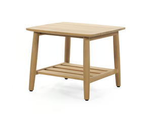 NOA - Square teak garden side table - Side table by Jardinico