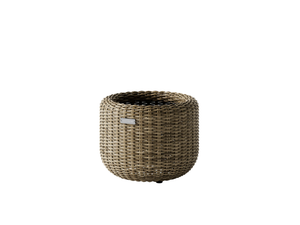TUGU - Wicker garden vase - Styling by Jardinico