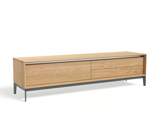 LINK+ LNTV2ZN - Low wooden TV cabinet with drawers - Cabinet by JAVORINA