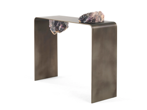AGMENT - Rectangular metal console table - Console by JCP UNIVERSE