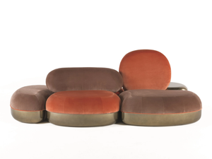 BELMER - Sectional velvet sofa - Sofa by JCP UNIVERSE