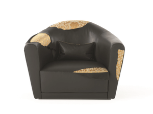 FLYGRADE - Leather armchair with armrests - Armchair by JCP UNIVERSE