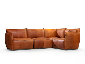 VASA ELEMENT - Sectional leather sofa - Sofa by Jess