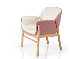 ADELE - Easy chair with armrests - Armchair by JMS