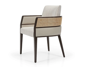 AGGY M1177C ST - Fabric chair with armrests - Chair by JMS