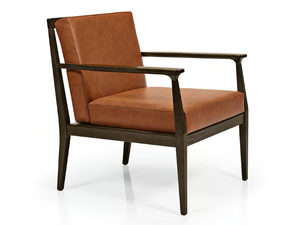 ANNIE M1104 - Upholstered wooden easy chair with armrests - Armchair by JMS