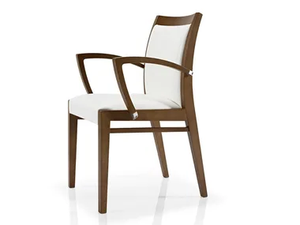 CASSIS - Fabric chair with armrests - Chair by JMS