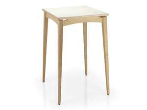 HAWAI - Square wooden high table - Table by JMS