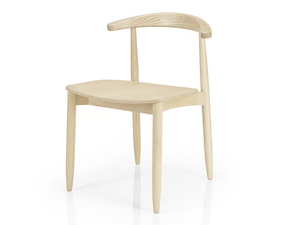 JOANNA - Wooden restaurant chair open back - Chair by JMS