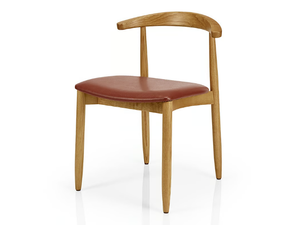 JOANNA - Wooden restaurant chair open back - Chair by JMS