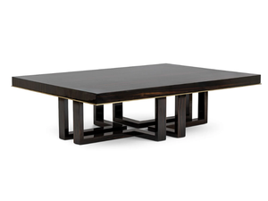 AMÁCIA - Rectangular ebony coffee table - Coffee table by JOSÉ LEITE DE CASTRO