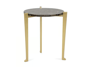 BRUF - Round marble coffee table - Coffee table by JOSÉ LEITE DE CASTRO