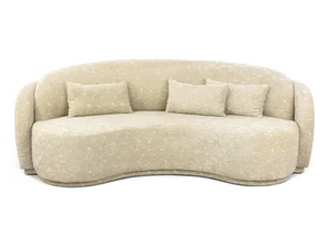 TAGARA 1 - 4 seater curved fabric sofa - Sofa by JOSÉ LEITE DE CASTRO