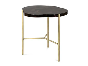 TÁLIA - Ebony high side table - Coffee table by JOSÉ LEITE DE CASTRO