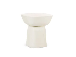 ZUMA - Square plaster coffee table - Coffee table by JOSÉ LEITE DE CASTRO