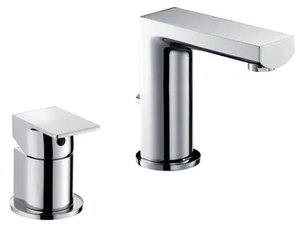 ARCH - 2 hole countertop chromed brass washbasin tap - Tap by JUSTIME