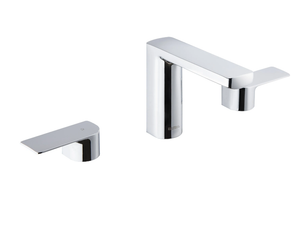 ARCH - 3 hole countertop chromed brass washbasin tap - Tap by JUSTIME