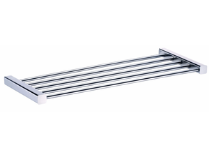 MARK - Chromed brass bathroom wall shelf - Cabinet by JUSTIME