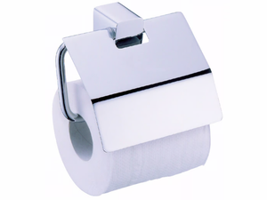 MARK - Chromed brass toilet roll holder - Toilet seat by JUSTIME