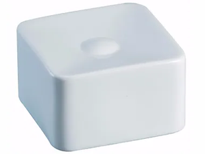 MARK - Countertop porcelain soap dish - Sanitary accessories by JUSTIME