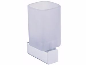 MARK - Wall-mounted porcelain toothbrush holder - Sanitary accessories by JUSTIME