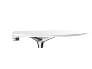 NATURE - Chromed brass bathroom wall shelf - Cabinet by JUSTIME