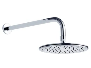 STILL ONE - Wall-mounted chromed brass overhead shower - Shower by JUSTIME