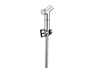 YES - Chromed brass handshower with hose with bracket - Shower by JUSTIME