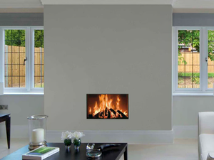 Wood fire - W85/40F - Front model - Fireplaces & stoves by KALFIRE