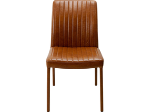 FREDDY - Upholstered Imitation leather chair - Chair by KARE Design