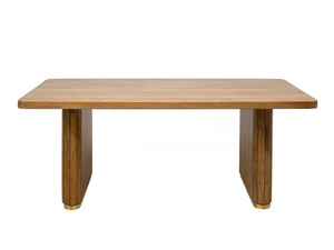GRACE - Rectangular solid wood table - Table by KARE Design