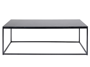 KEY WEST - Marble and powder coated steel coffee table - Coffee table by KARE Design