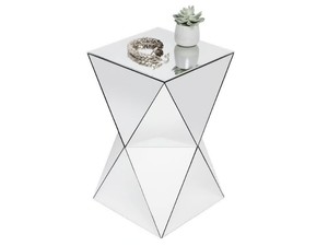 LUXURY TRIANGLE - Square MDF side table - Coffee table by KARE Design