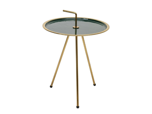 MIAMI - Round steel side table - Coffee table by KARE Design