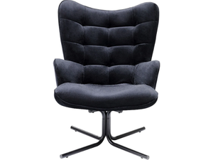 Swivel Armchair Oscar Cat 1 Individual Fabric - Armchair by KARE Design