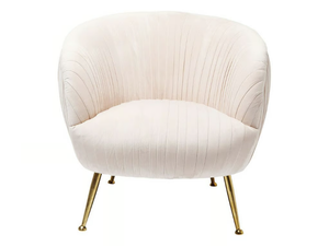 PERUGIA - Velvet armchair - Armchair by KARE Design