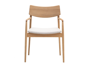 A-DC02 - Wooden chair with armrests - Chair by KARIMOKU