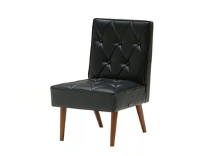 CAFE - Tufted upholstered vinyl leather chair - Chair by KARIMOKU