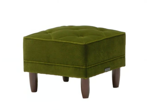 Fabric footstool - Upholstered fabric footstool - Pouf by KARIMOKU