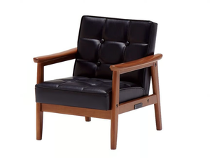 K CHAIR MINI - Vinyl leather Kids armchair with armrests - Sofa by KARIMOKU