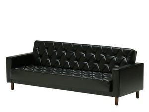SLEEPING SOFA - 3 seater vinyl leather sofa bed - Sofa by KARIMOKU